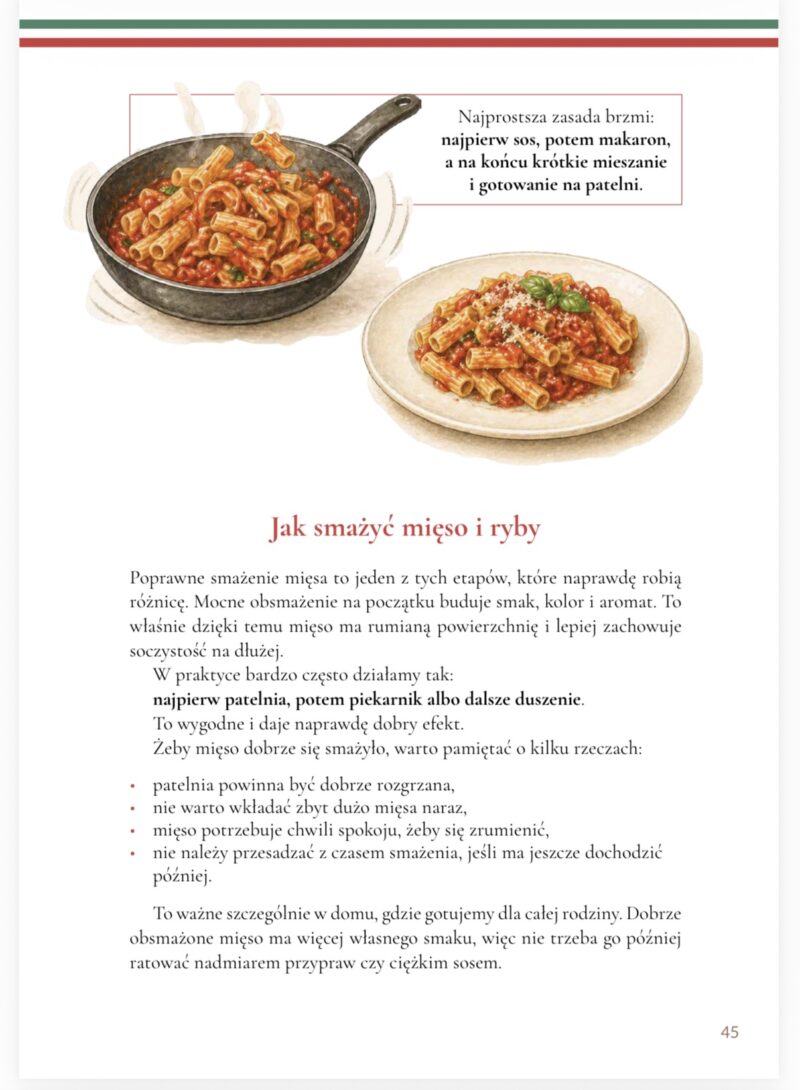 Screenshot E-BOOK "Włoskie smaki z dzieckiem przy stole"