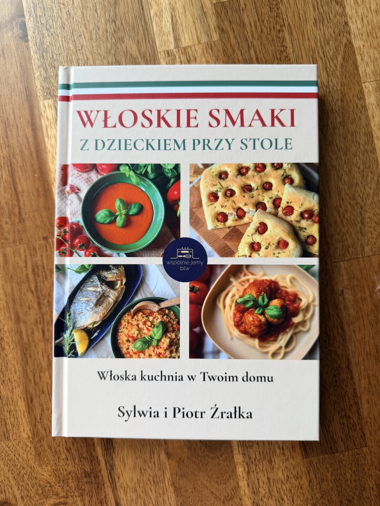 OUTLET Książka „Włoskie smaki z dzieckiem przy stole”